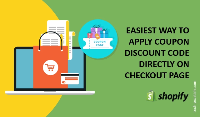 How to add discount code on Shopify checkout?