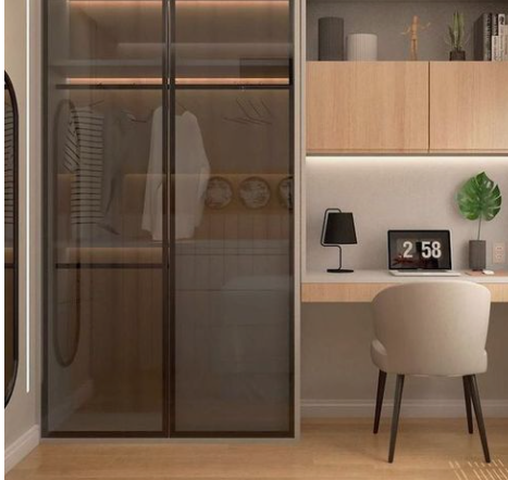Wardrobe With a Built-In Study