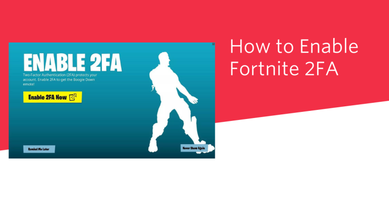 How to Enable Fortnite 2-Factor Authentication (2FA)